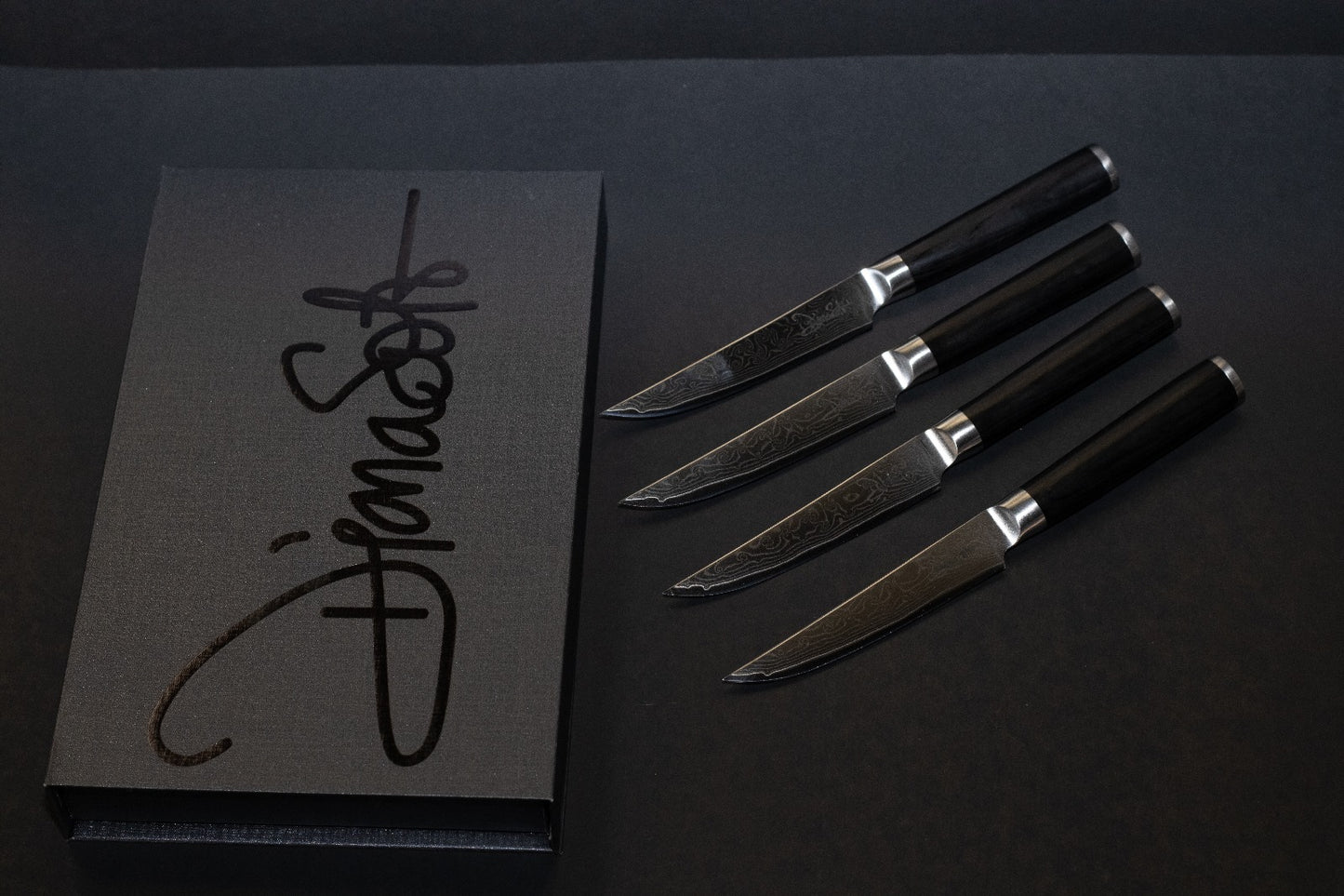 Steak Knife Set 4 Damasco